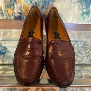 Men’s Cole Haan loafers size 10 1/2 medium reddish brown color beautiful